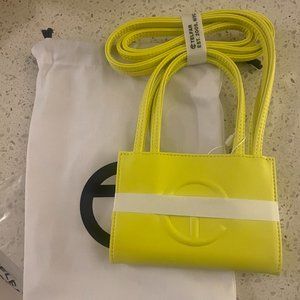 Telfar Small Shopping Bag Highlighter Yellow